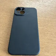 iPhone14 ブラックハードケース無印良品