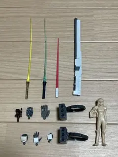 ガンプラ武器、ハンドパーツ&MG付属フィギュア