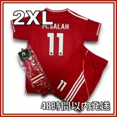 2XLサイズ 25-26 リバプール ホーム サラー ユニフォーム レプリカ