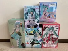 初音ミク　フィギュア　5点　まとめ売り