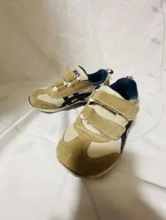 アシックス asics アイダホ BABY 4 17cm シューズ ベージュ