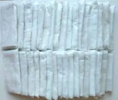 白タオル 粗品 お年賀 旅館 温泉 フェイスタオル 50枚　中古ホテル仕様