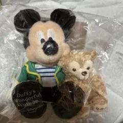 ダッフィー ワンダフルヴォヤッジ ぬいぐるみバッジ