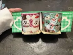 東京ディズニーリゾート クリスマス ペアマグカップ