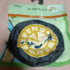 新品　ディズニー　ピーターパン　ポーチ付きブランケット　ウェンディ