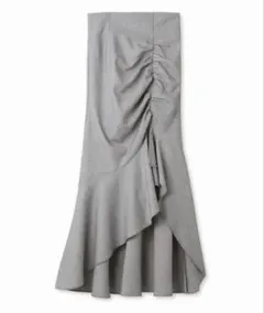 SNIDEL シャーリングスリットマーメイドスカート　Sサイズ