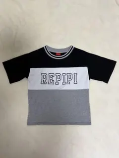 repipi armario バイカラー ロゴTシャツ Sサイズ