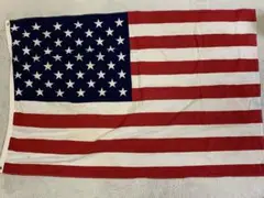 アメリカ国旗 星条旗 USA ヴィンテージ フラッグ 当時物 インテリア雑貨