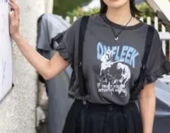 niko and... ニコアンド アソートフリルロック Tee