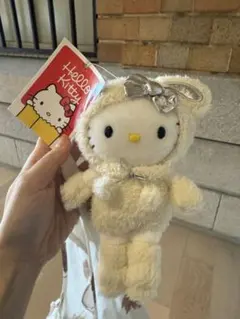 ハローキティ展 限定 雪うさぎ 京都 限定 ぬいぐるみ マスコット 50周年 ♡