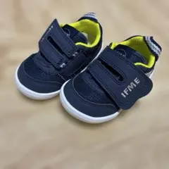 IFME ネイビー ベビーシューズ 12.5cm