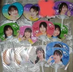 モバガチャ SR　うちわ　各種　ハロプロ　ハート型　ベガ/アルタイル モバガチャ SR うちわ 各種 ハロプロ ハート型 ベガ/アルタイル - メルカリ