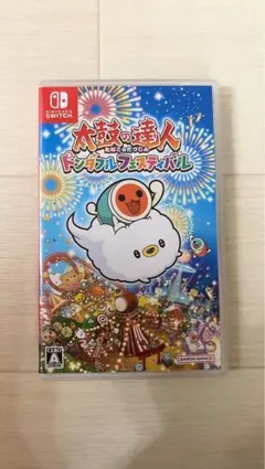 中古 太鼓の達人 ドンダフルフェスティバル 太鼓セット バンダイナムコエンターテインメント 【セット】Switch 太鼓の