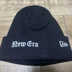 New Era ニット帽 ビーニー ブラック