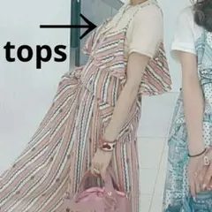 夏物SALE 未開封　アンドラブ　トップス　ピンク　M