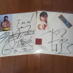 大仁田厚　ターザン後藤　サイン色紙 2025年最新】大仁田厚サインの人気アイテム - メルカリ