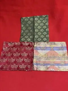 茶道具 古帛紗 3枚セット