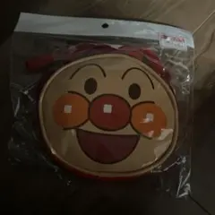 アンパンマン 円形ポーチ 赤
