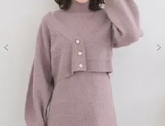 ハイネックチュニックOP