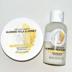 THE BODY SHOP アーモンドミルク＆ハニー ボディクリーム はちみつのサムネイル