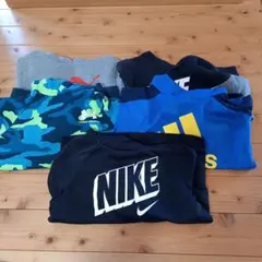 Nike DRI-FIT フード付きトレーナーなど5枚セット