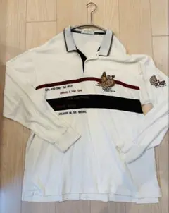 【希少】ADABAT アダバット ゴルフウェア 長袖ポロシャツ 希少デザイン