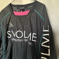 SVOLME スボルメ 長袖ピステ ブラック
