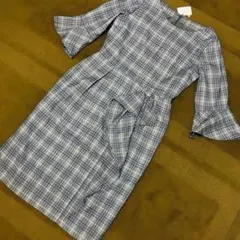 【新品未使用】Doux archives チェック ワンピースのサムネイル