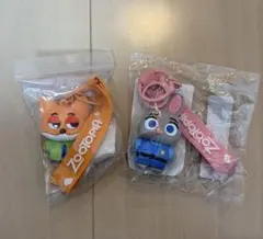 ディズニー　ズートピア ジュディ　ニック　キーホルダー ストラップ
