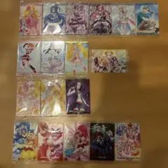 プリキュアウエハースカード❣️18枚セット