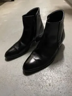 Chikashitsu+ チカシツプラス　レザー　ヒール　ブーツ 受注制【Chikashitsu +】steel toe leather heel boots | OUR