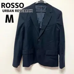 【日本製】ROSSO テーラードジャケット M ネイビー オフィス カジュアル