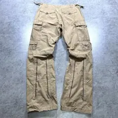 00s【291295=HOMME】ギミックカーゴパンツ/Y2K/ボンテージ/平成