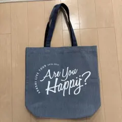 【未使用】嵐「アユハピ」ツアーグッズ・デニムトートバッグ