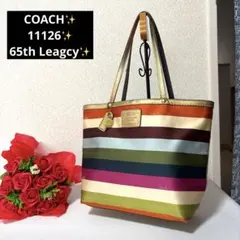 COACH 65th LEGACY multi border bag