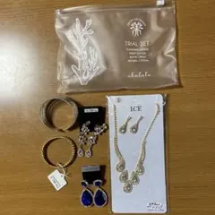 ジュエリーセット ゴールド クリスタル