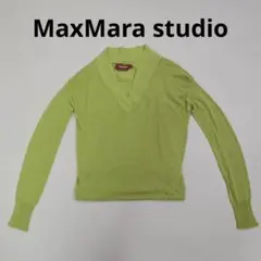 712!MaxMara studio タンクトップ Vネックニット レイヤードのサムネイル