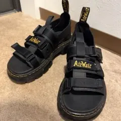 Dr.Martensドクターマーチン AW006 KV02A サンダル ブラック - メルカリ