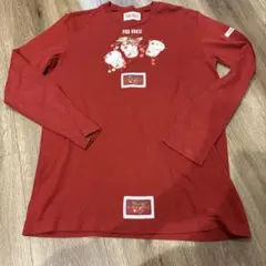 PINK HOUSE 長袖 カットソー チェリー柄 レッド　ワッペンのサムネイル