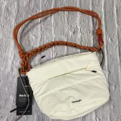 トポロジーTopologie Besace ショルダー ハンド バッグ　ベージュ