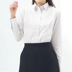 形態安定2枚組レギュラーカラーシャツ(長袖)(洗濯機OK)のサムネイル