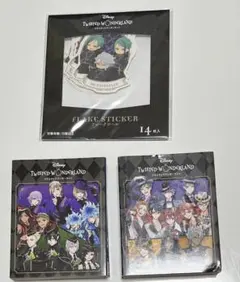 ツイステッドワンダーランド フレークシール/メモ帳