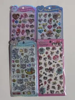 うるちゅるポップシール　エポキシステッカー　パワーパフガールズ　トムとジェリー