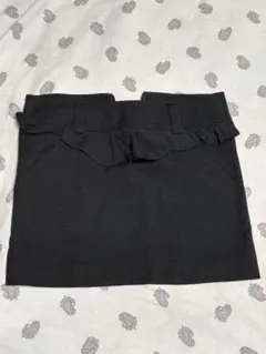 RED VALENTINO フリル付きタイトスカート 38