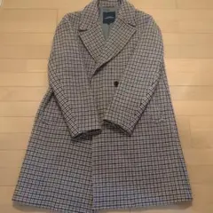 GREEN LABEL RELAXING チェック柄コート