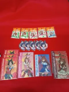 ウマ娘 キャラクターグッズセット セブンイレブン
