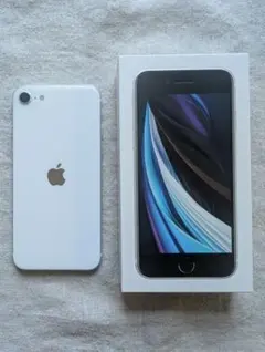 [美品] iPhone SE 第2世代 ホワイト simフリー