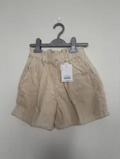 新品未使用タグつき　アプレレクール　コーデュロイショートパンツ　140cm