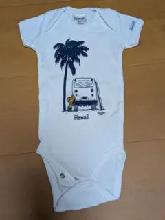 ハワイ スヌーピー ロンパース ホワイト