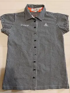 le coq sportif ゴルフコレクション 半袖ギンガムシャツM